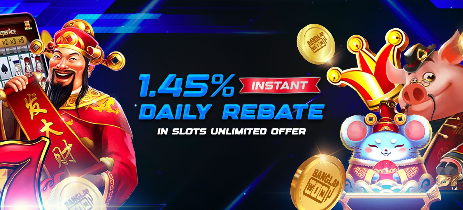 1.45% Unlimited Instant Rebate