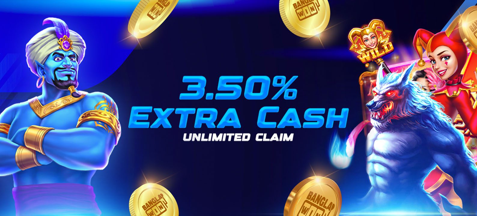 3.50% Extra Cash. Unlimited Claim!